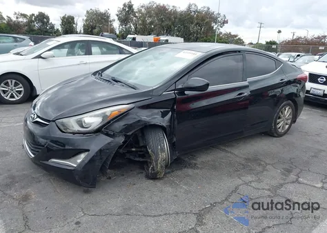 2015 Hyundai Elantra Se из США, поврежденный, VIN KMHDH4AE1FU237430